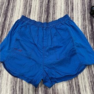 Free People Blue Pajama Shorts